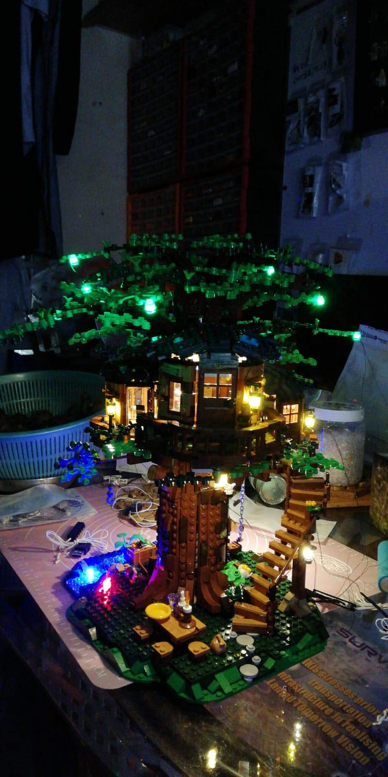 LED Lighting Kit for LEGO 21318 Ideas Tree House - Compatible with LEGO Sets (Lego Not Included) | Enhance Your LEGO Display for Home Decor & Model Showcase