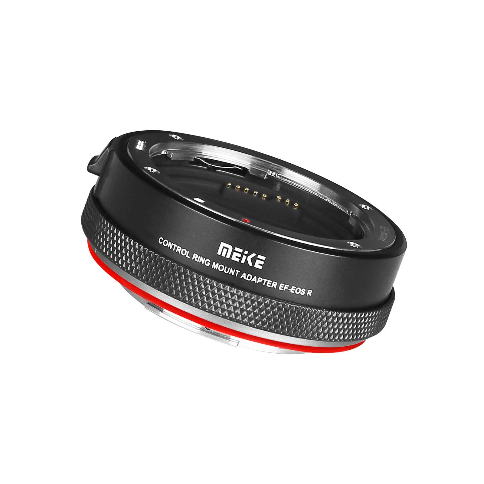 Meike MK-EFTR-B Metal Auto-Focus Mount Adapter with Control Ring - Canon EF/EF-S Lens to EOS R/RP/R5/R5C/R6/C70 Camera Converter - Perfect for Photography & Videography