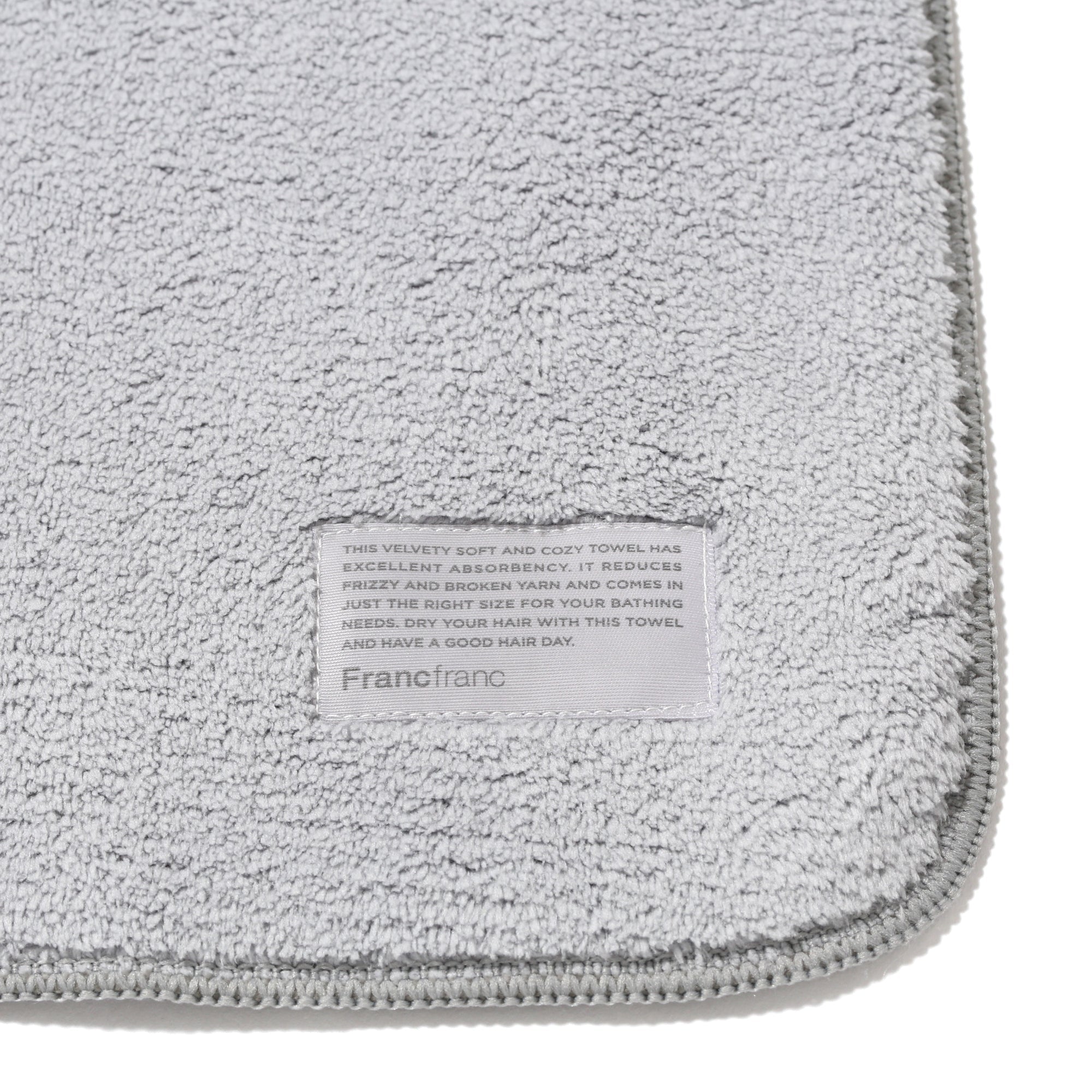 Premium Microfiber Face Towel - Soft & Absorbent Gray Facial Towel for Skincare, Makeup Removal & Gym Use