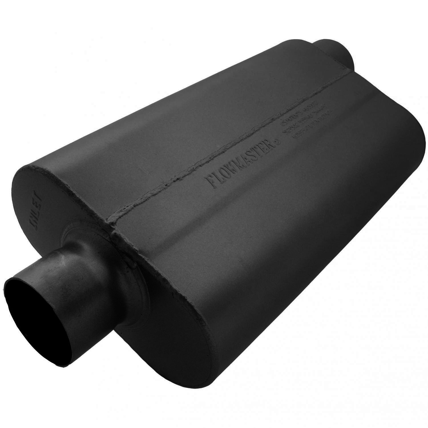 Flowmaster 50 Series Delta Flow Chambered Muffler 943052 - High Performance Exhaust Muffler for Trucks, SUVs & Muscle Cars - Perfect for Off-Roading, Street Racing & Daily Driving