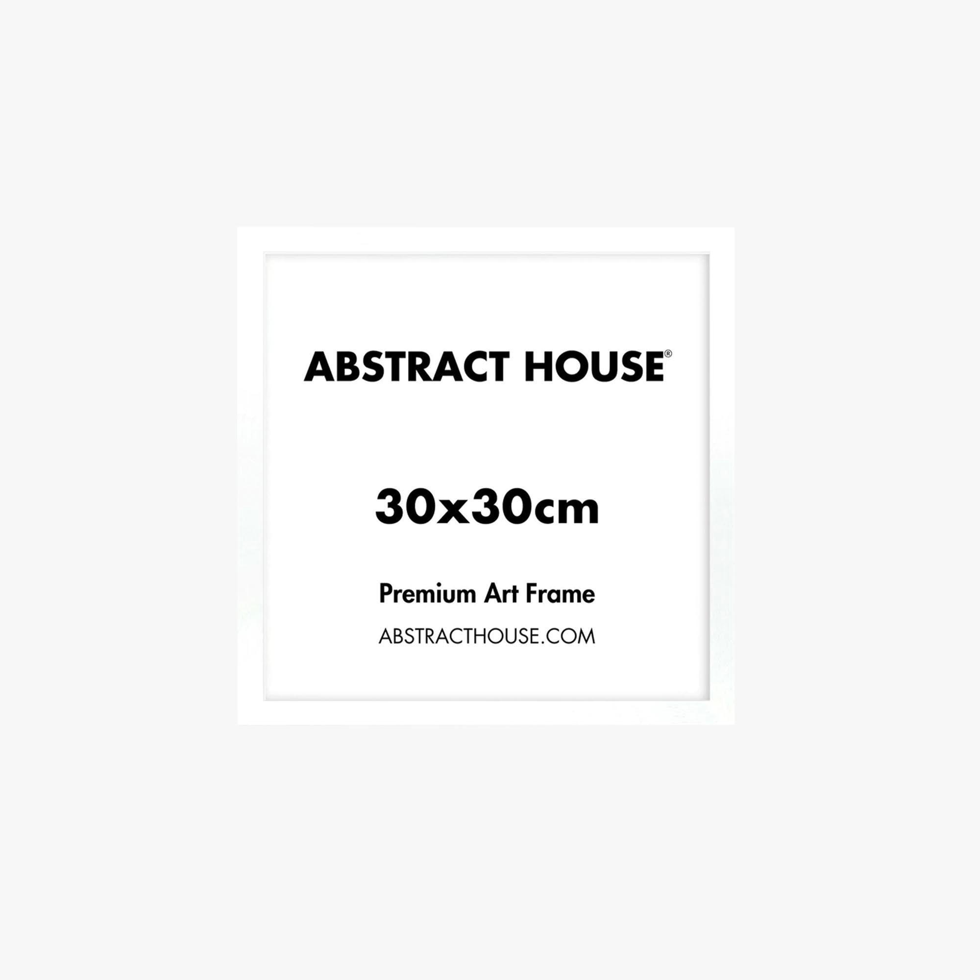 30 x 30 cm Wooden Picture Frame - Premium Solid Wood Display Frame for Photos, Artwork, and Posters - Perfect for Home Decor, Office, and Gift Giving