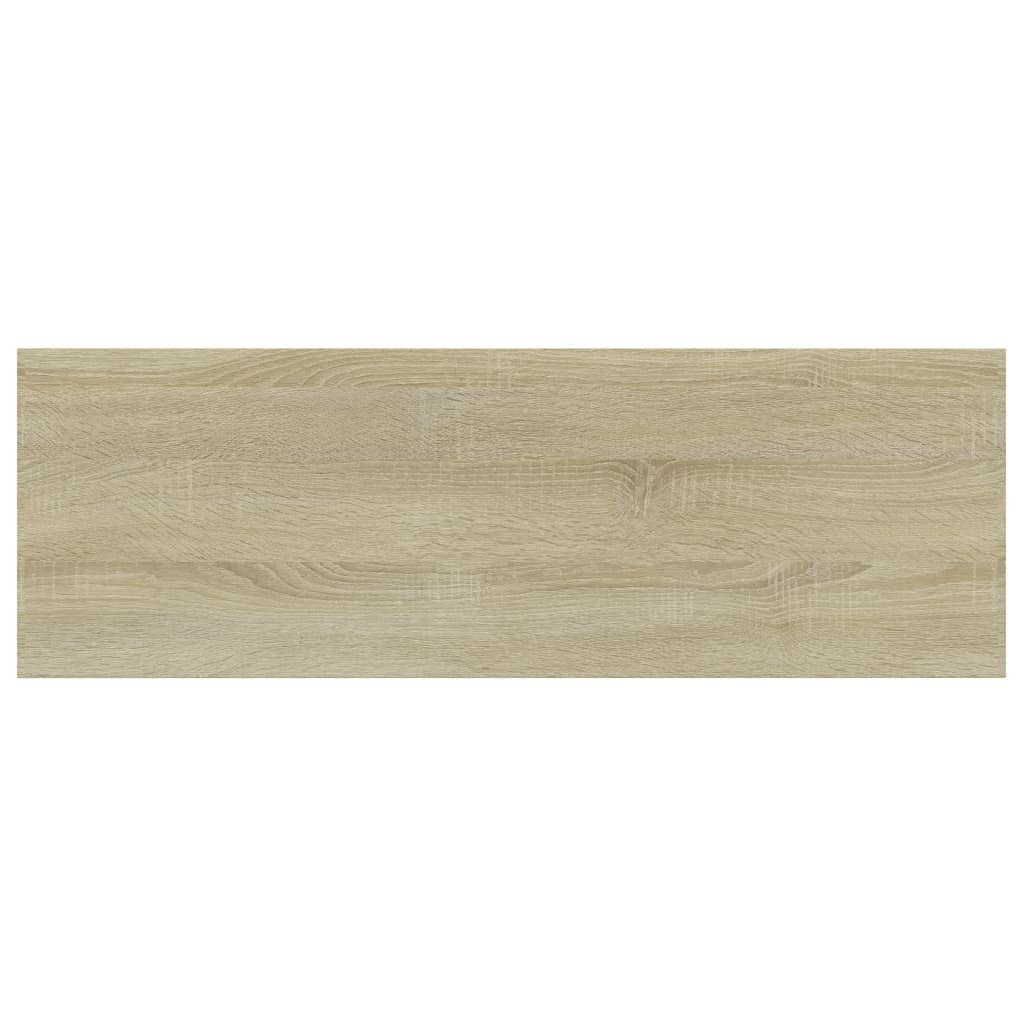 8-Piece Wall Storage Board Set - Sonoma Oak Bookshelf Boards 23.6