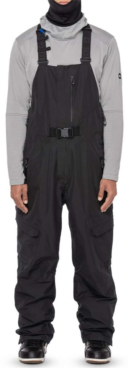 686 Quantum Hydrastash Thermagraph Bib 2024 - Waterproof Insulated Snow Bib for Skiing & Snowboarding - Cold Weather Gear for Men & Women