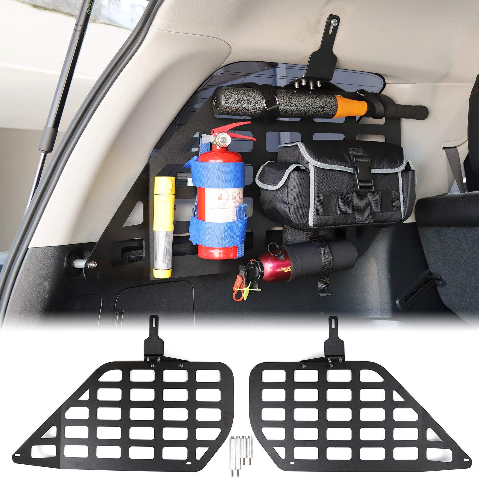 JeCar Modular Storage Panel System for Toyota 4Runner (2010-2020) - Rear Cargo Organizer, Trunk Shelf & Interior Luggage Carrier | Perfect for Camping Gear, Road Trips & Outdoor Adventures