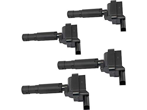 High-Performance Ignition Coil Kit (4-Piece) - Compatible with 2012-2015 Mercedes-Benz C250 1.8L 4-Cylinder Engine - Perfect for Engine Tune-Ups & Performance Upgrades