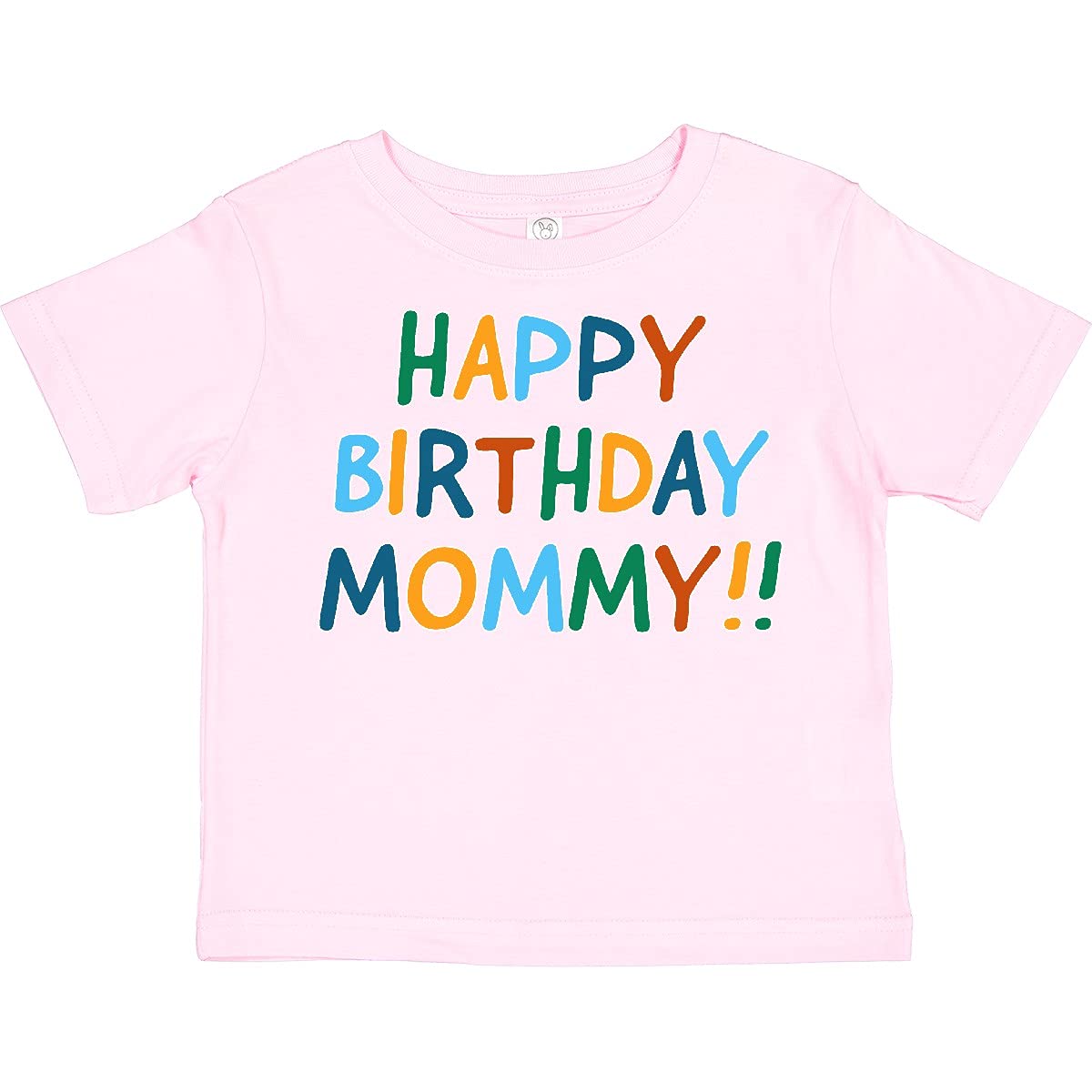 Inktastic Happy Birthday Mommy Toddler T-Shirt - Cute Toddler Birthday Outfit for Girls & Boys - Perfect for 1st Birthday Party, Photo Shoots & Family Celebrations
