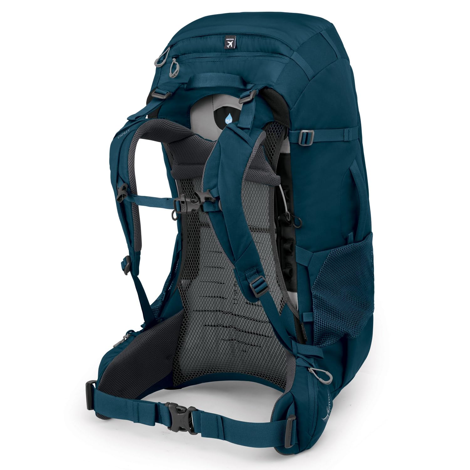 Osprey Women's Fairview Trek 50L Travel Backpack - Lightweight Hiking Pack for Backpacking, Camping & Outdoor Adventures