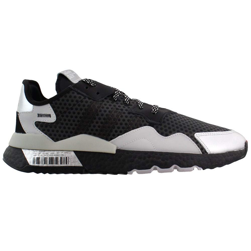 adidas Men's Nite Jogger Sneakers - Black Running Shoes for Men | Comfortable Casual Walking & Gym Workout Shoes