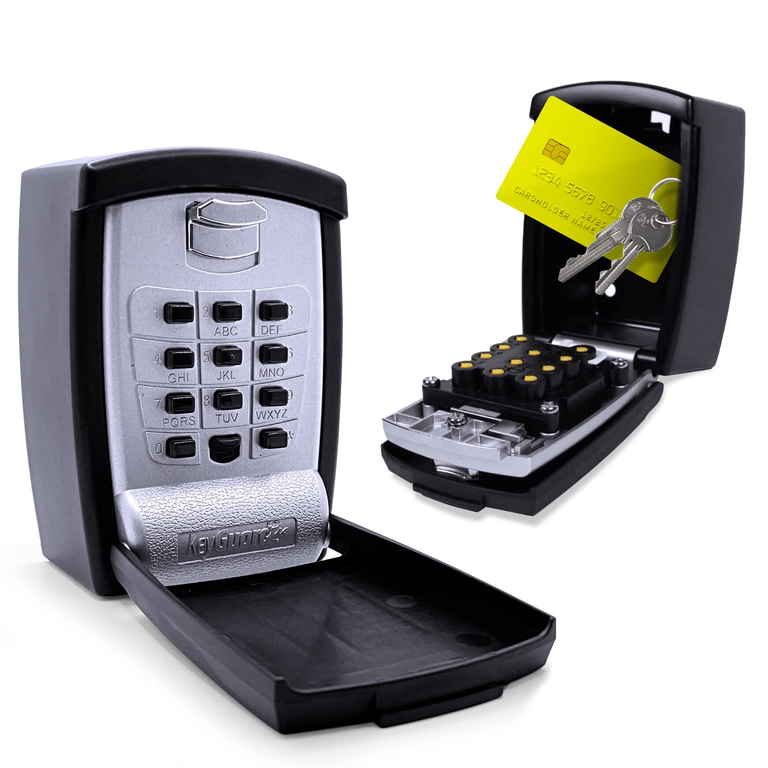 SL-590 Punch Button Lock Box - Secure Wall Mount Key Storage Safe for Homes, Offices & Rentals | Outdoor Key Hider for Airbnb, Vacation Rentals & Property Management