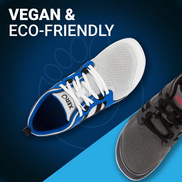 Xero Shoes Zelen Men's Barefoot Zero Drop Running Shoes - Lightweight & Flexible with Removable Insole for Natural Movement | Perfect for Trail Running, Gym Workouts & Everyday Wear