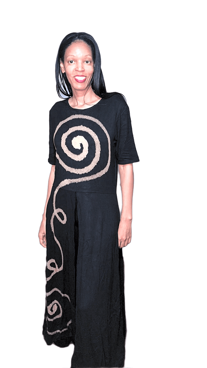 Infinity Split Tunic Palazzo Set - Women's Flowy Boho Outfit for Summer, Beach & Casual Wear | Plus Size Available