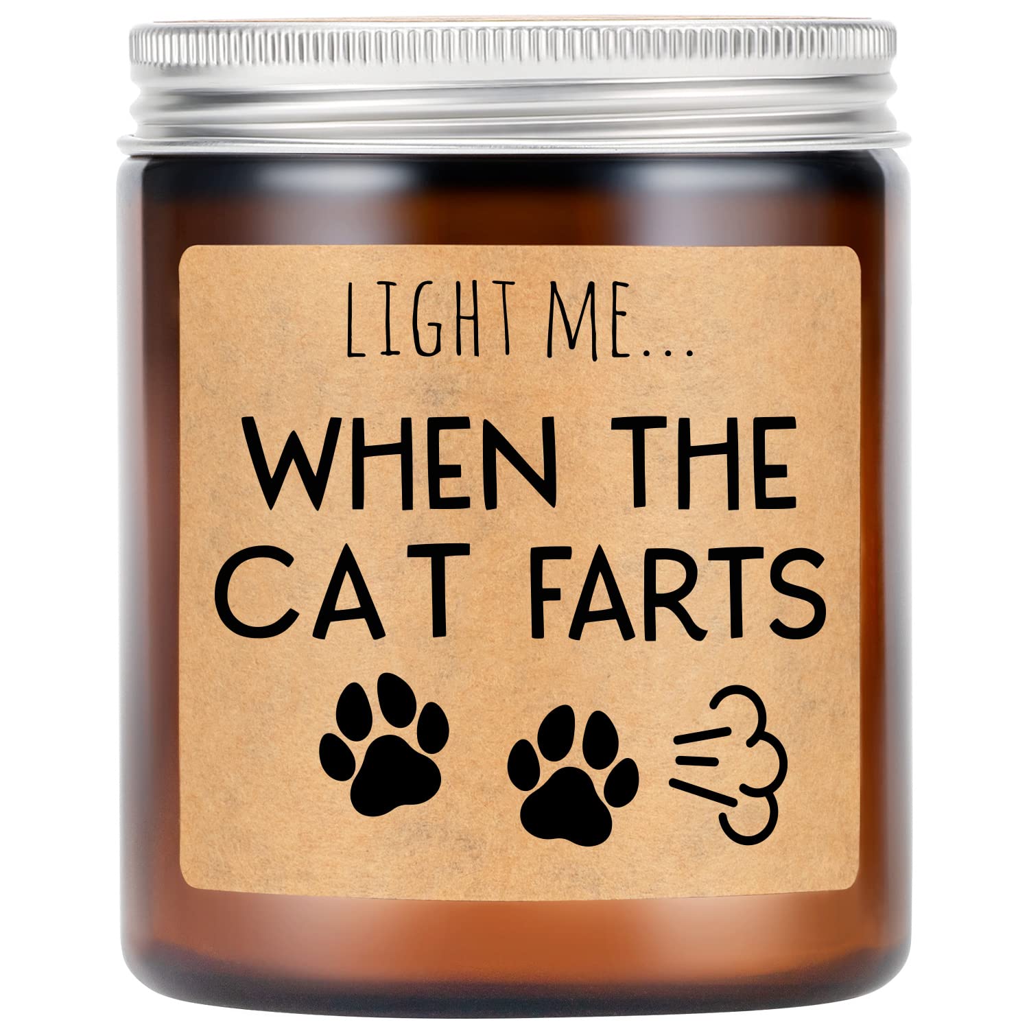 LEADO Scented Candles - Aromatic Soy Wax Candles with Cat Design | Perfect Cat Lover Gifts for Women, Cat Mom & Dad, Pet Owners | Birthday, Housewarming & Relaxation Gifts | Ideal for Home Decor, Aromatherapy & Cozy Nights