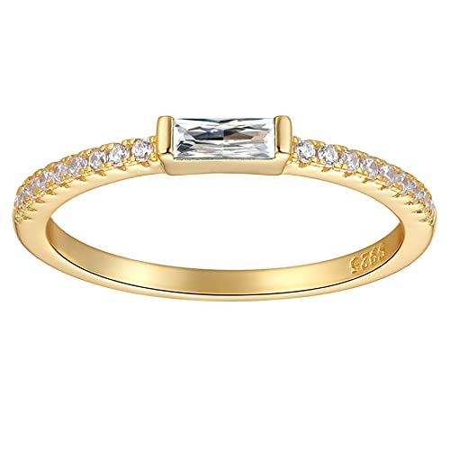Clear CZ - Gold