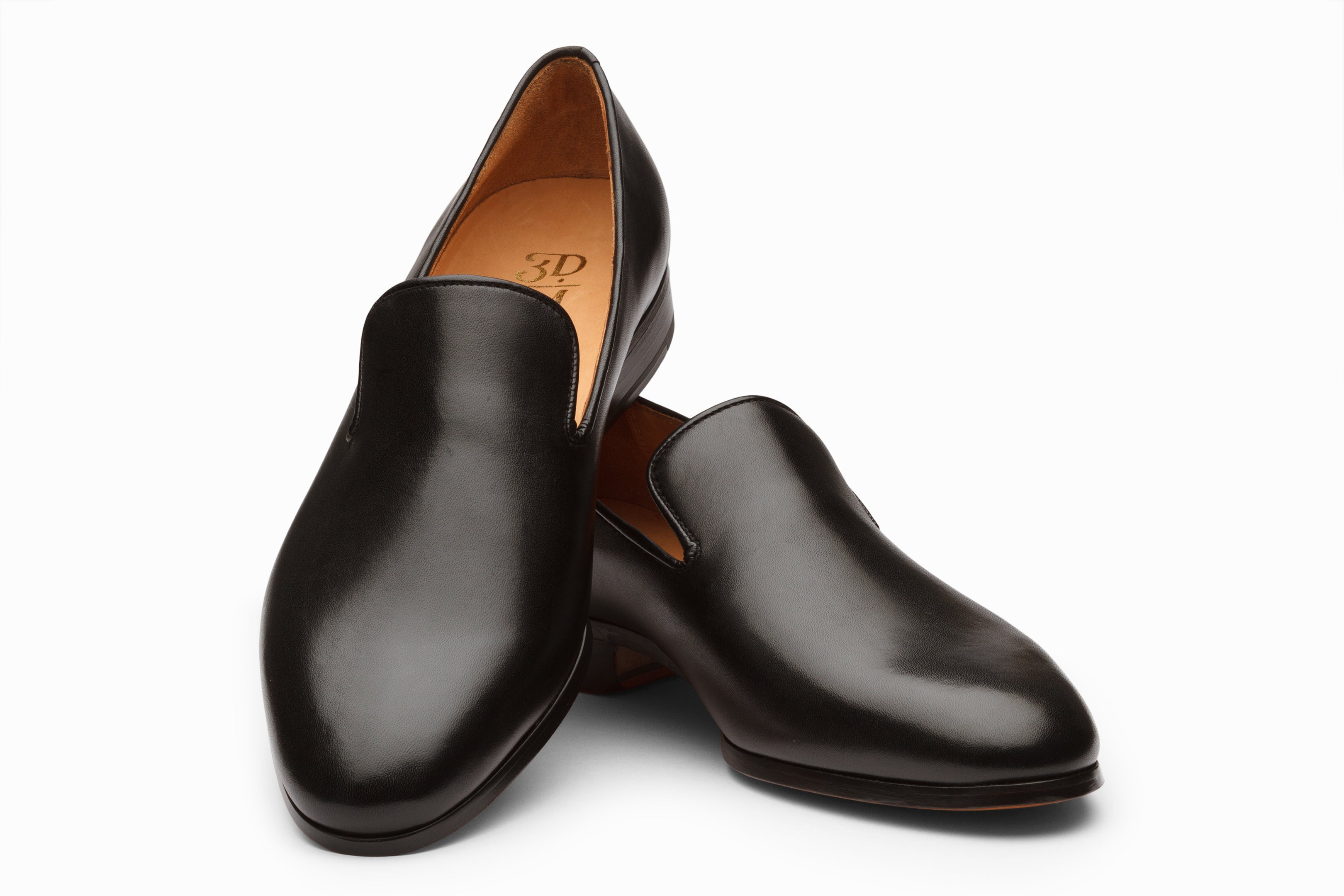 Black Venetian Loafers for Men & Women | Comfortable Slip-On Dress Shoes | Perfect for Office, Business & Casual Outfits