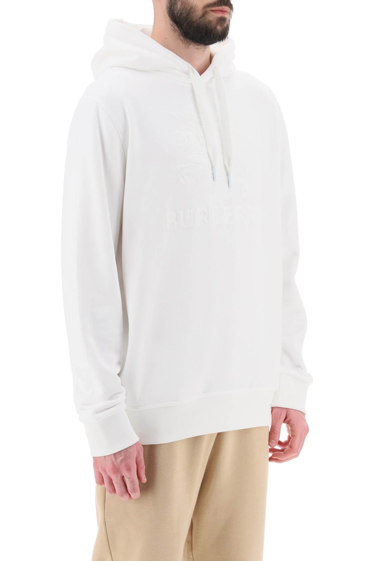 Burberry 'Raynerbridge' Hoodie with EKD Logo in Terry Cloth | Stylish & Comfortable Men's Pullover for Casual Wear & Street Fashion