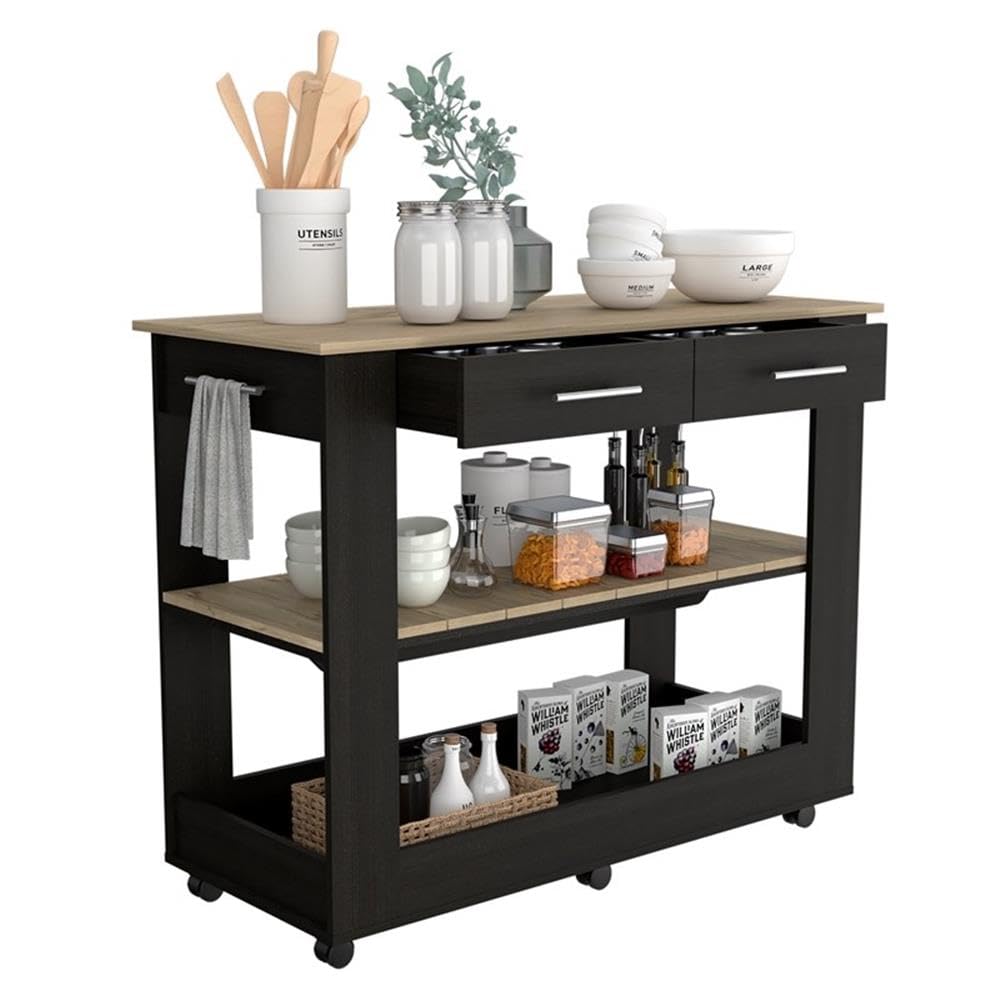 TUHOME Cala Kitchen Island 46