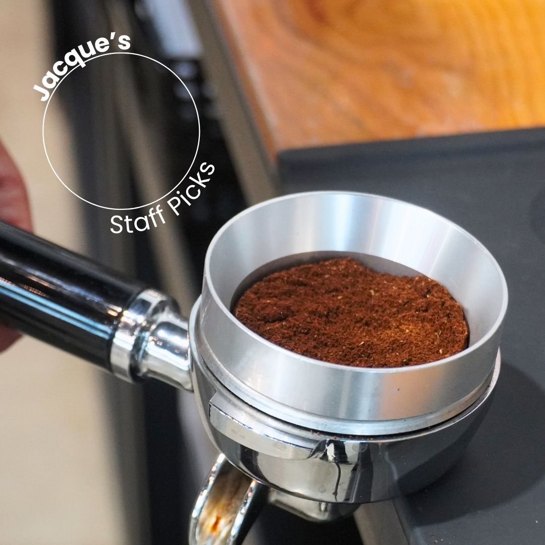 Premium Magnetic Dosing Ring for Coffee Enthusiasts - Perfect for Espresso, Pour Over & French Press Brewing at Home or Cafe