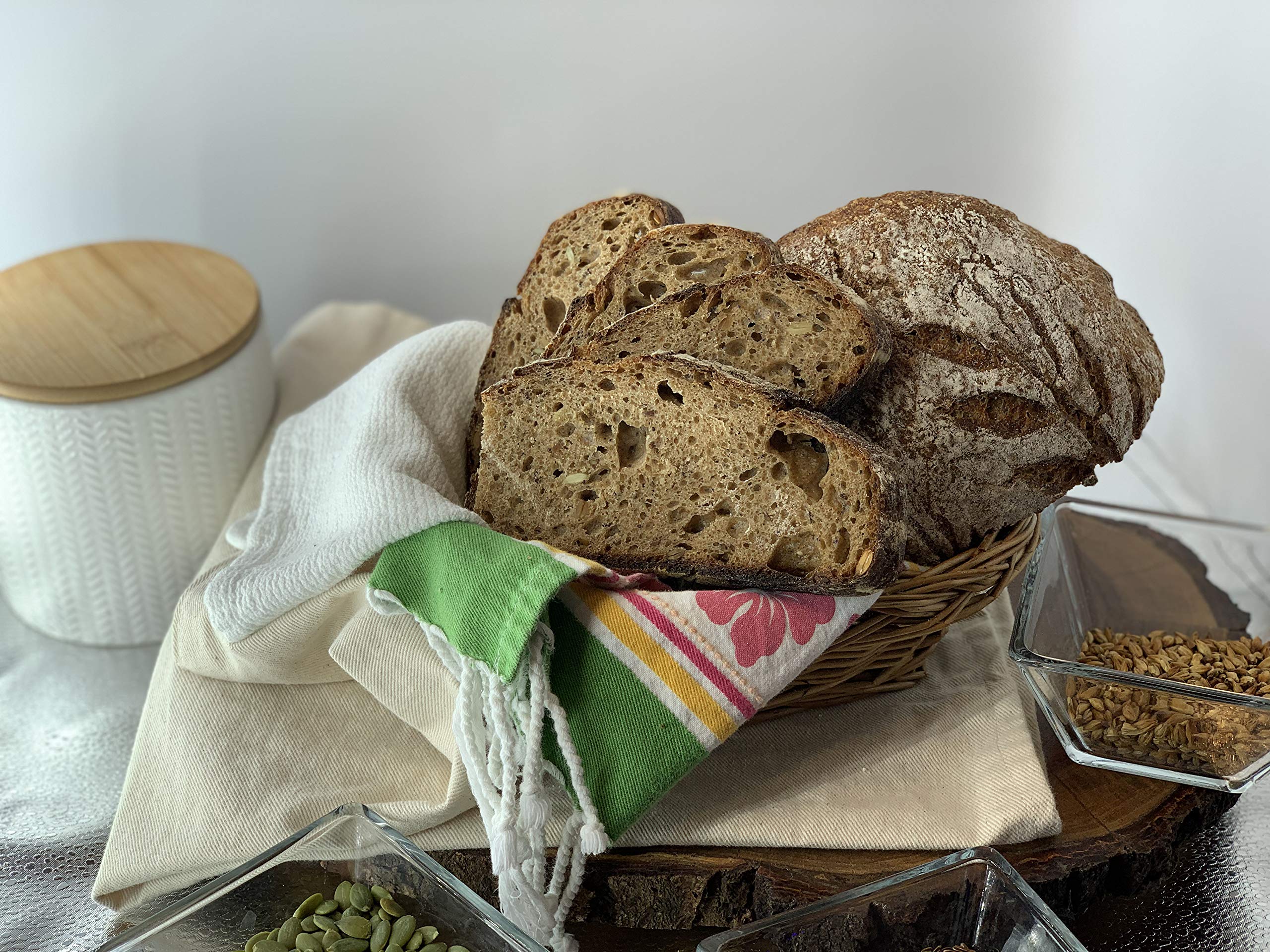 Organic Rye Sourdough Starter - Dehydrated Live Culture for Homemade Artisan Bread | Perfect for Baking Healthy Sourdough Loaves, Pancakes & Pizza Dough | Easy to Use & Long Shelf Life