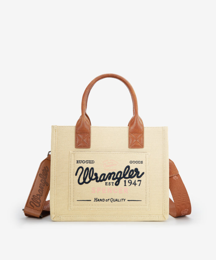 Wrangler Canvas Crossbody Bag Set for Women & Men - Durable & Stylish Shoulder Bag - Perfect for Travel, Hiking & Everyday Use
