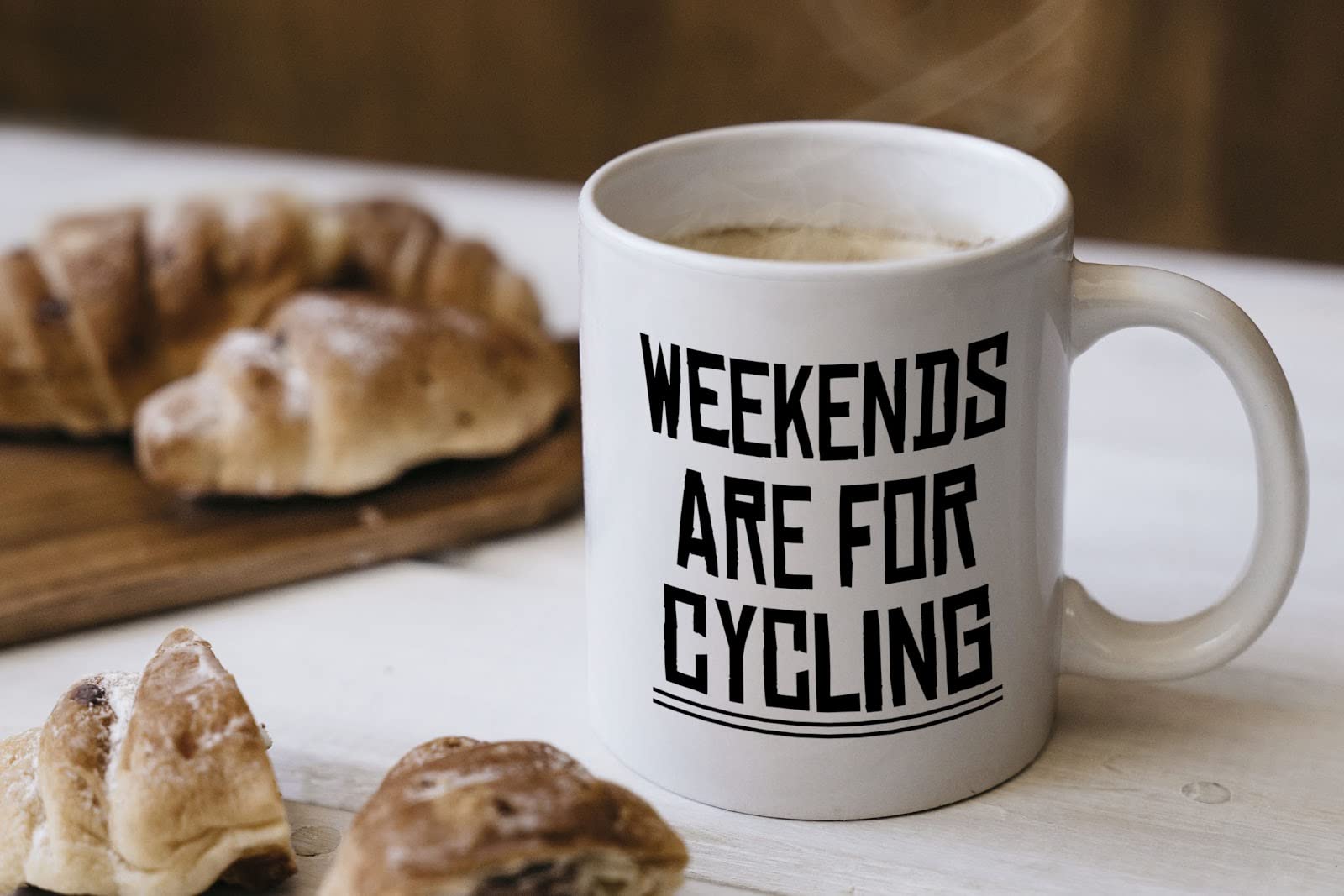 Funny Cycling Coffee Mug - Sarcastic Novelty Gift for Bike Lovers, Perfect for Holidays, Birthdays & Special Occasions - Great for Cyclists, Family, Coworkers, Dad & Mom - Ideal for Coffee Breaks, Office Use & Cycling Enthusiasts