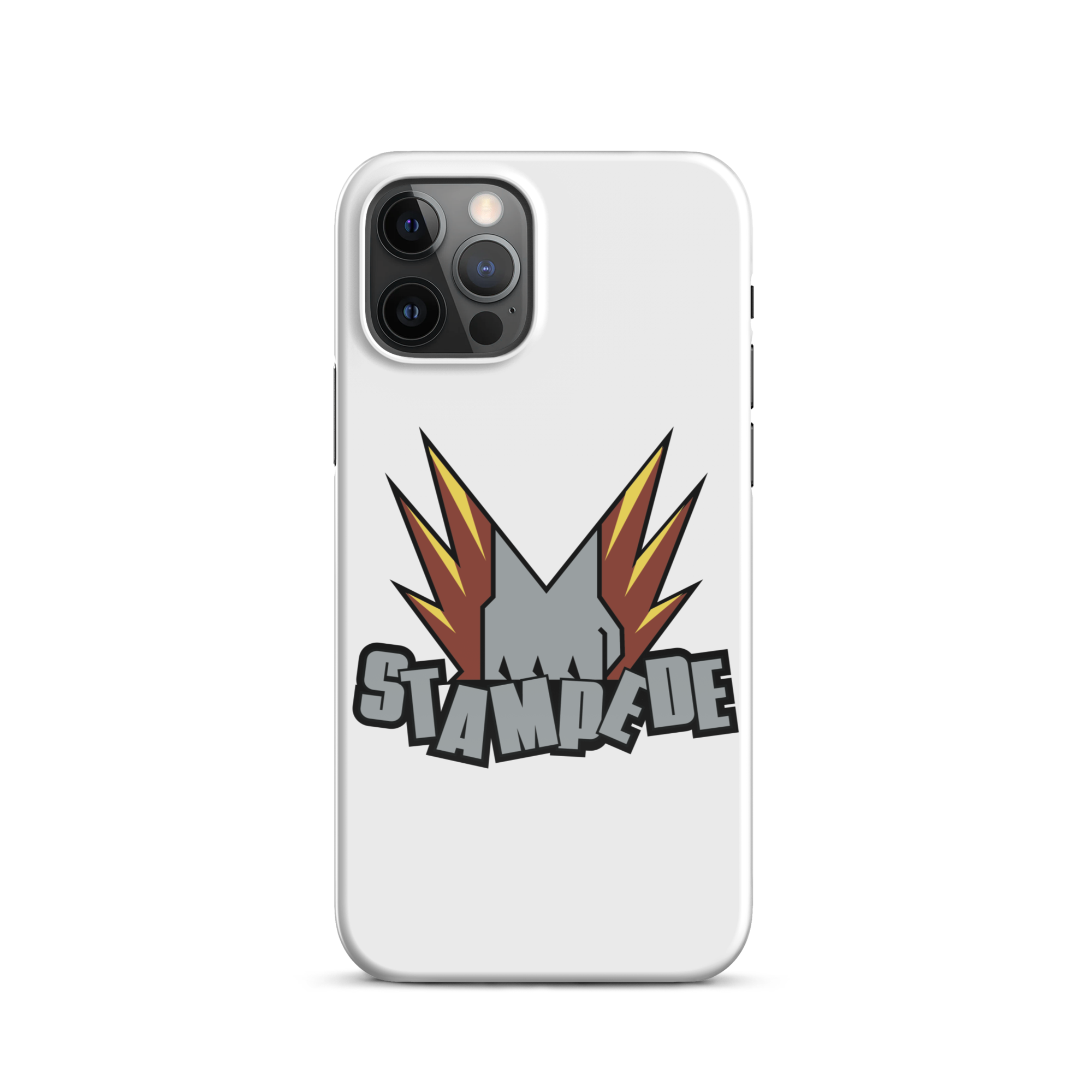 Zoo Jitsu Fighters Stampede iPhone Snap Case - Durable Protective Cover for iPhone 6/7/8/X/11/12/13/14 - Perfect for Gaming Fans & Anime Lovers - Great Gift for Birthday, Christmas & Cosplay Events