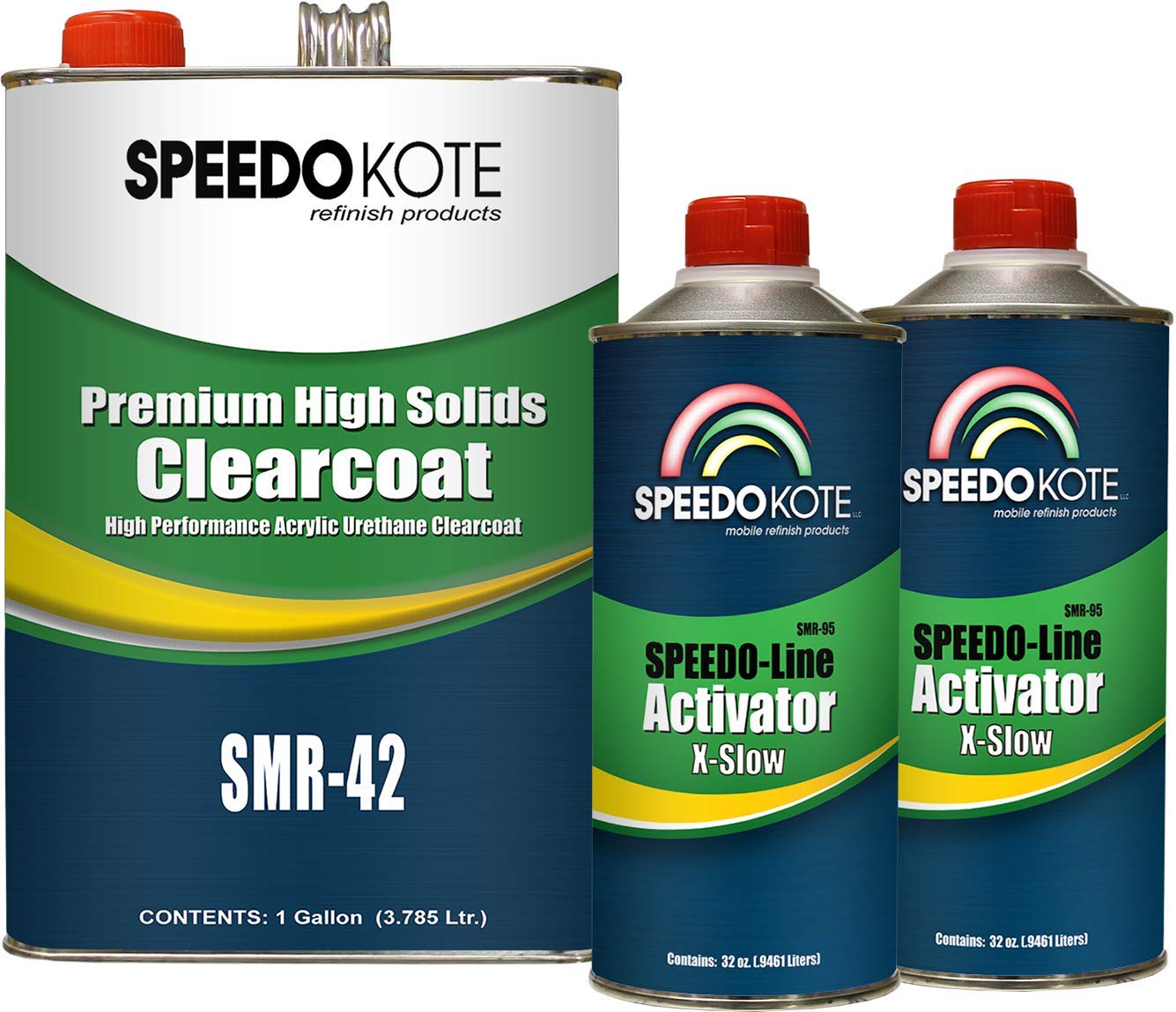 Speedokote Premium High Solids Clear Coat - Automotive Paint Protection for Cars, Trucks & Motorcycles - Scratch & UV Resistant Finish for Showroom Shine
