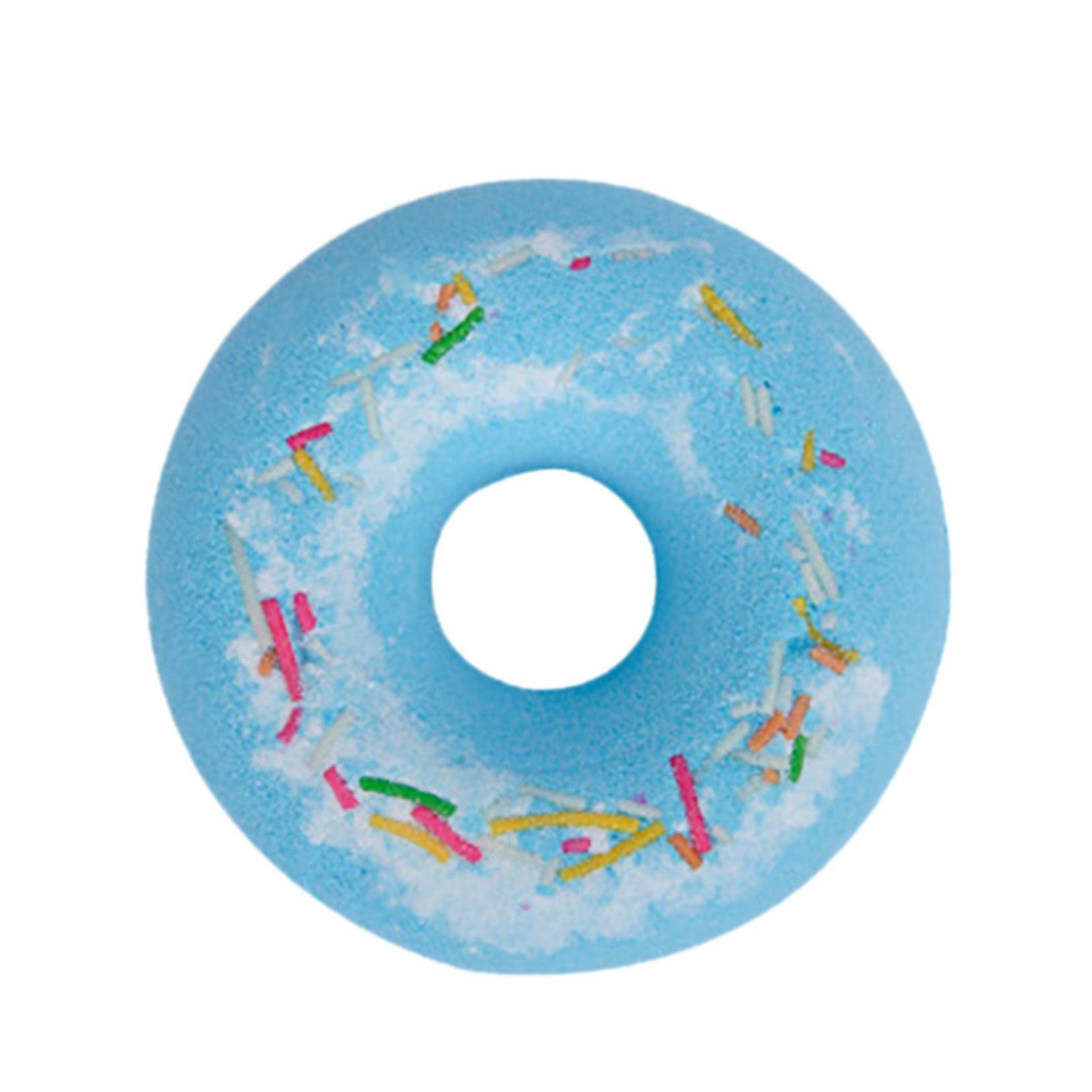 Handmade Donut Bath Bombs with Rainbow Bubbles - Christmas Gifts for Women & Kids - Relaxing Spa & Bath Time Essentials for Holidays & Self-Care