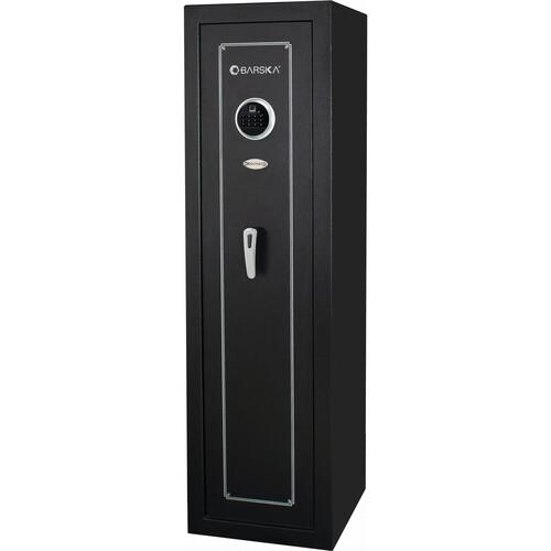 Barska AX13646 Large Biometric Rifle Safe for Quick Access - Secure Firearm Storage for Home, Office, or Vehicle Use