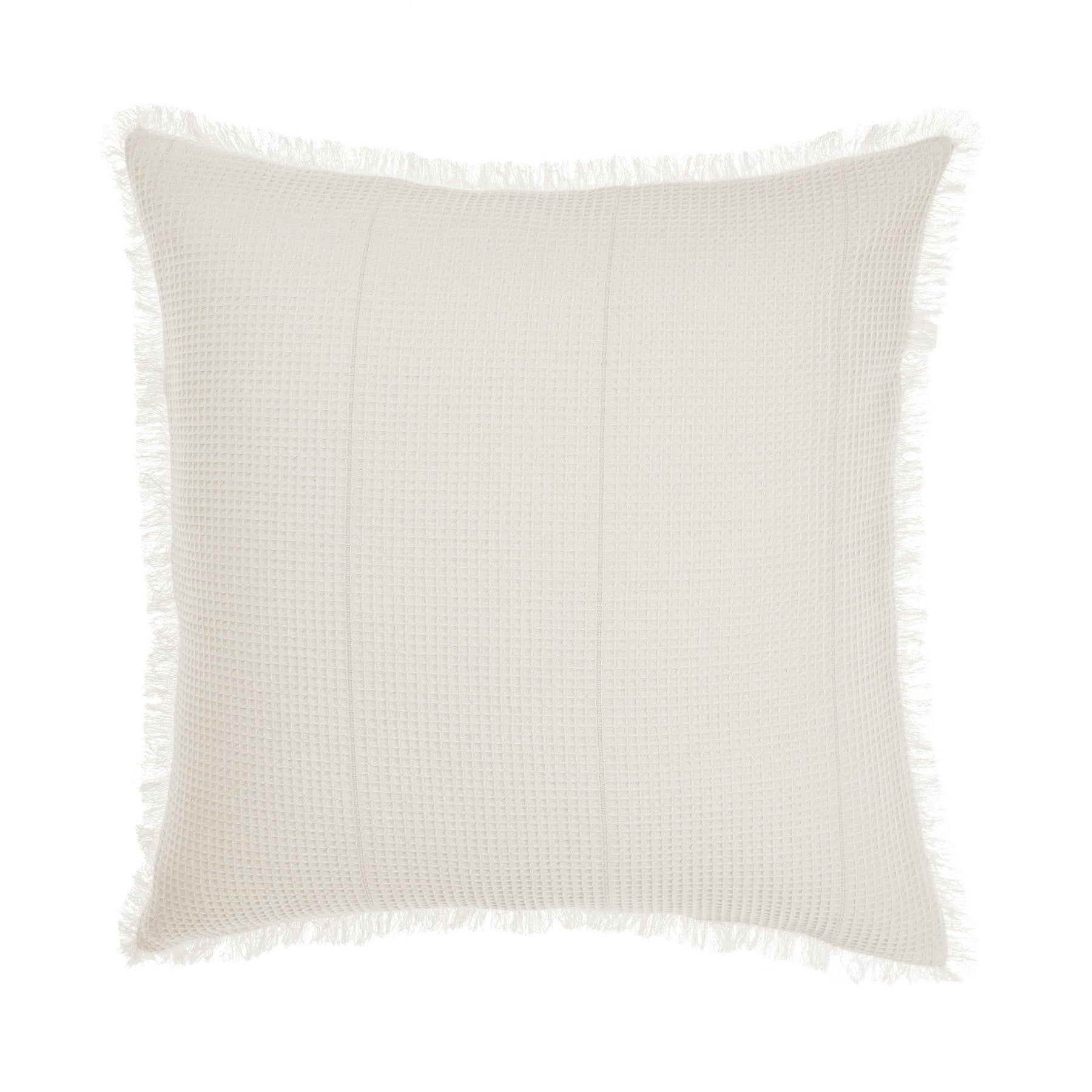 Premium Galicia Vanilla European Pillowcase Set - 100% Soft Linen House Luxury Bedding - Perfect for Master Bedroom, Guest Room & Hotel Decor