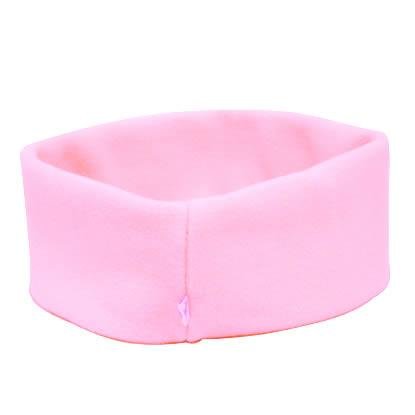 Manbi Classic Headband for Women - Soft Stretch Knit Hair Band (Powder Pink) | Perfect for Workouts, Yoga, Running & Everyday Wear