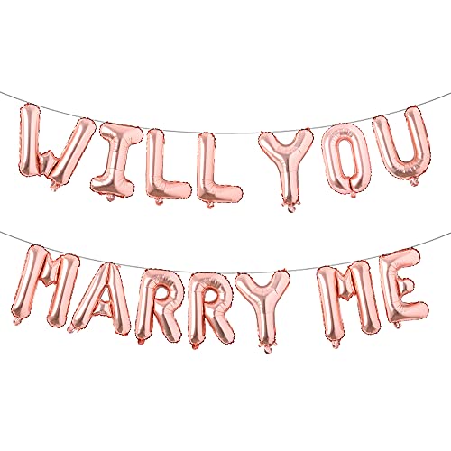 Will You Marry Me Rose Gold