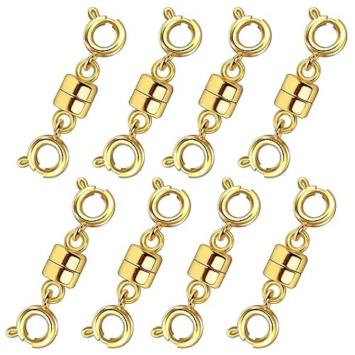 8Pcs Gold