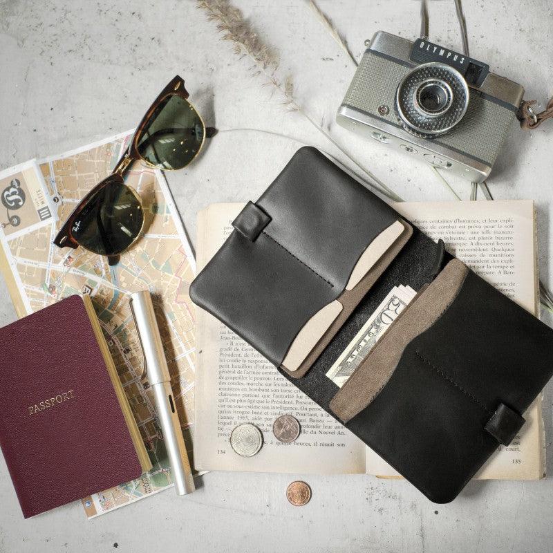 Premium Labrador Passport Wallet - RFID Blocking Travel Organizer for Men & Women - Secure ID & Credit Card Holder for International Trips - Perfect for Airports, Cruises & Business Travel
