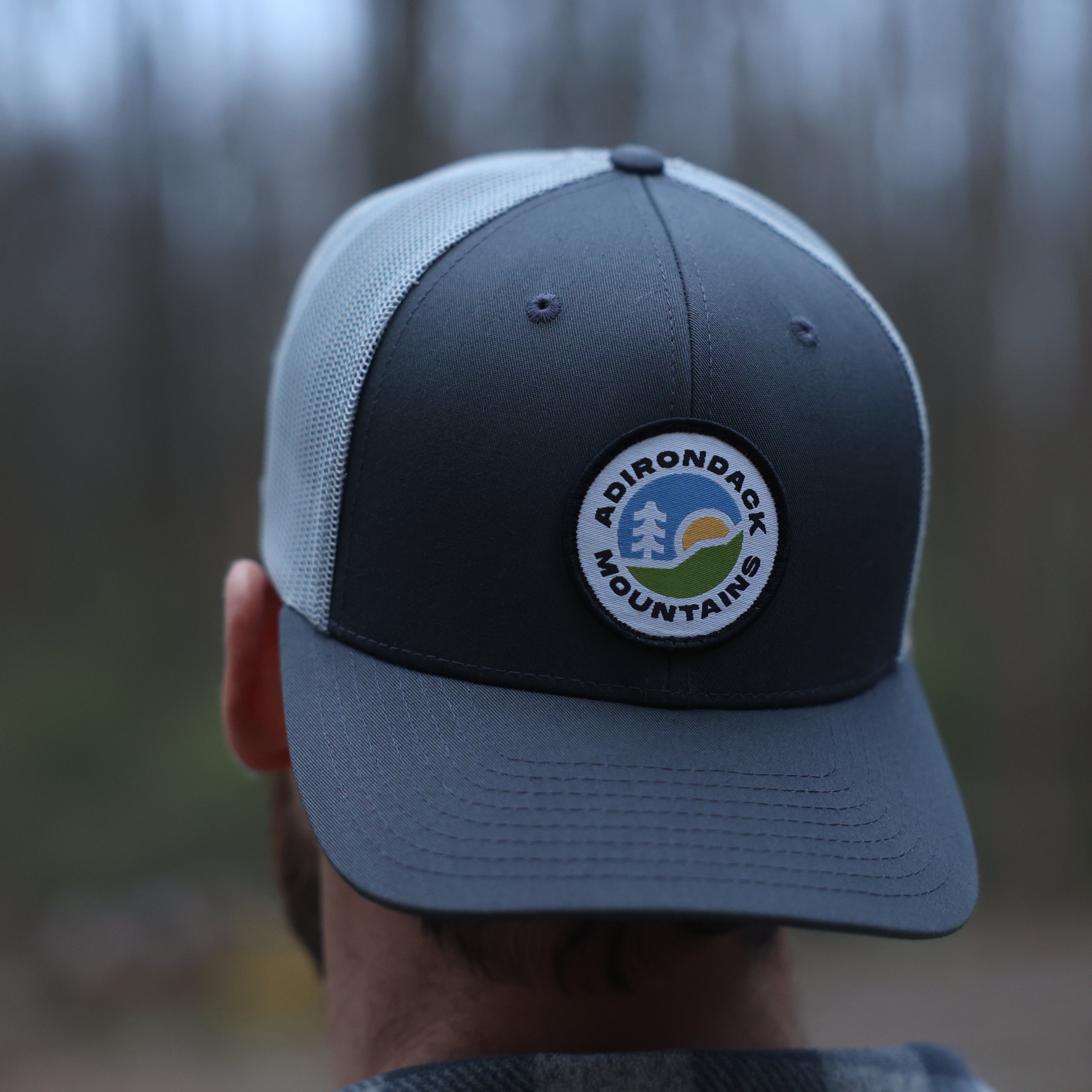 Scenic Mesh Snapback Hat - Adjustable Baseball Cap for Men & Women - Breathable & Lightweight for Outdoor Sports, Hiking, and Casual Wear