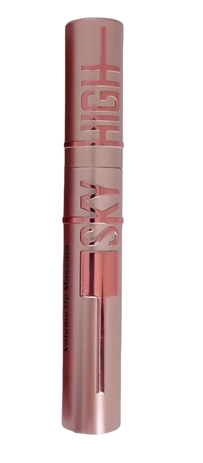 DOLO Beauty Fit Skin Sky High Waterproof Bold Eye Mascara - Volumizing & Lengthening for Thicker Lashes, Smudge-Proof & Long-Lasting Formula | Perfect for Everyday Wear, Date Night & Special Occasions