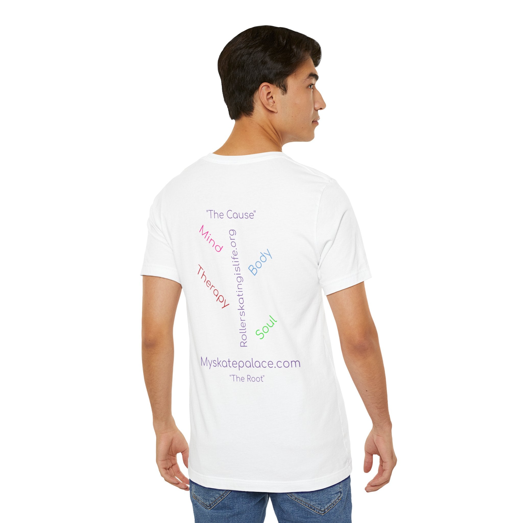 SSP Corp Roller Skating is Life Graphic T-Shirt - Comfortable Cotton Tee for Skaters & Roller Derby Fans - Perfect for Casual Wear, Skate Parks & Retro Fashion