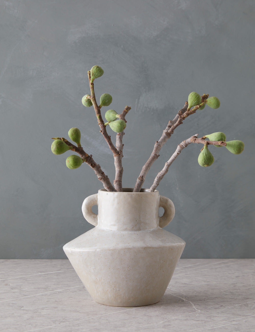 Ciro Vase - Modern Ceramic Flower Vase for Home Decor, Wedding Centerpiece & Office Desk Decorations - Elegant Handmade Decorative Vase for Flowers, Plants & Interior Design