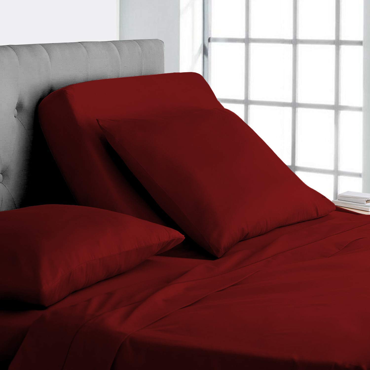 Split Head Flex California King Sheets Set - 15