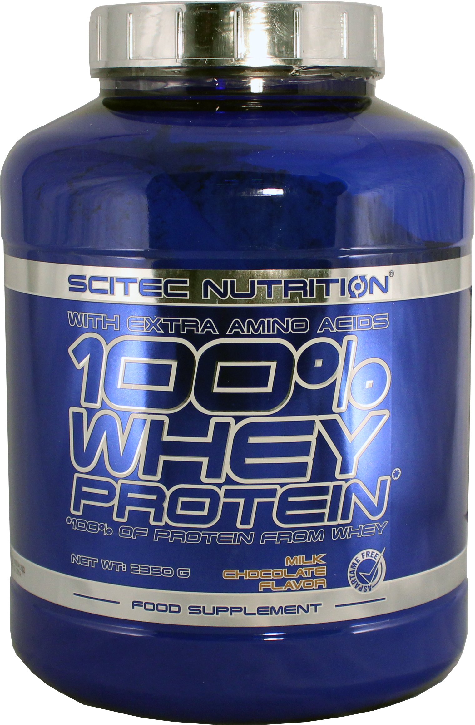 Scitec Nutrition 100% Whey Protein Powder - 5.18 lbs (2.35 kg) Milk Chocolate Flavor - Muscle Recovery & Post-Workout Supplement for Athletes & Fitness Enthusiasts