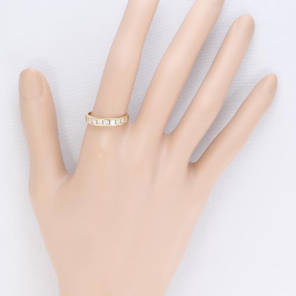 18K Yellow Gold Diamond Ring for Women - Elegant Solitaire Engagement & Wedding Band - Perfect for Proposals, Anniversaries, and Special Occasions