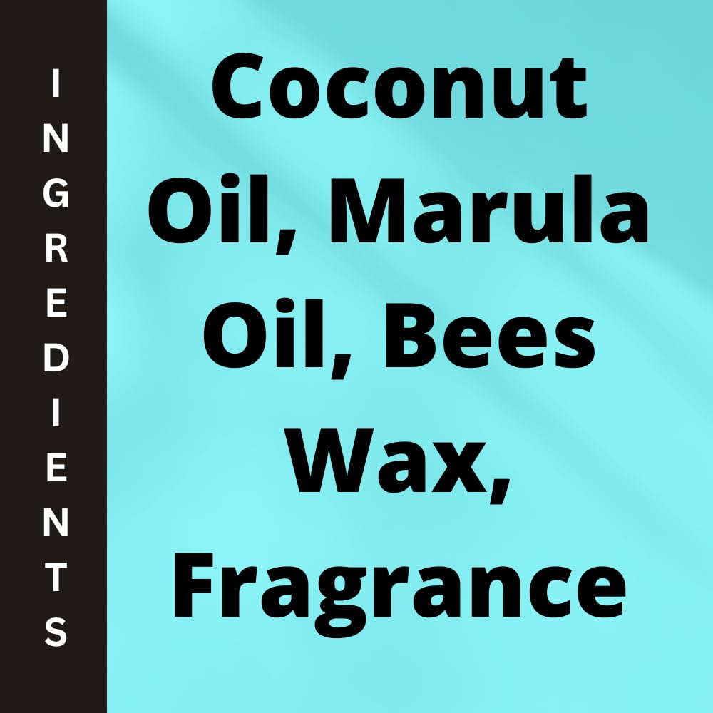 Drunken Pina Colada Scented Body Balm with Marula Oil - 16 Oz (2 Pack) | Moisturizing Skin Care for Dry Hands & Feet | Tropical Coconut Fragrance for Spa Day & Relaxation