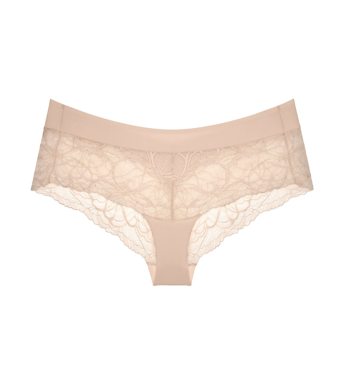 Illusion Lace Shorts for Women - Seamless Body Makeup Shorts - Shapewear for Smoothing & Slimming - Perfect for Under Dresses, Skirts & Workout Outfits