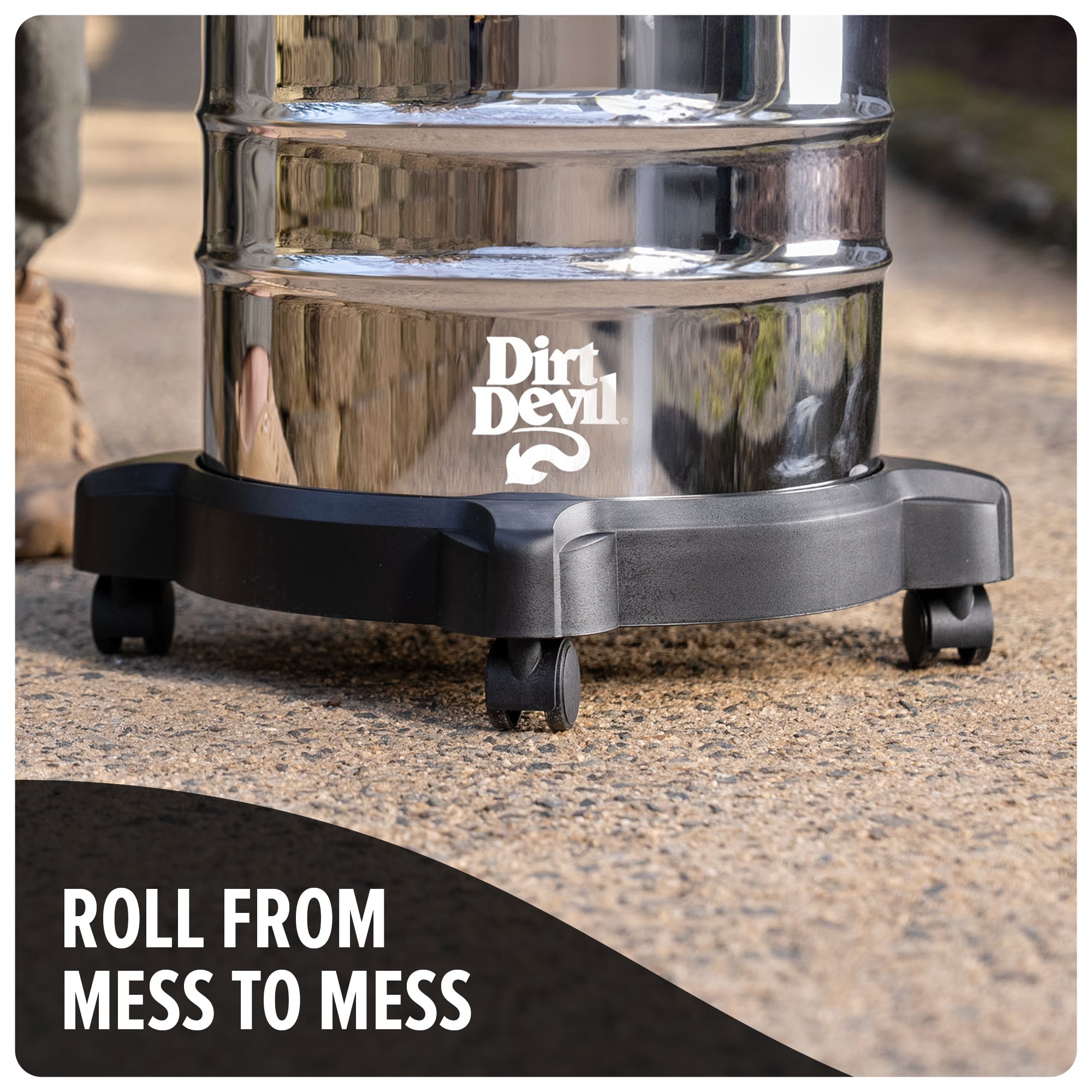 6 Gallon Wet/Dry Vacuum Cleaner - Powerful Shop Vac for Home, Garage & Car Cleaning - Ideal for Dust, Debris & Liquid Spills