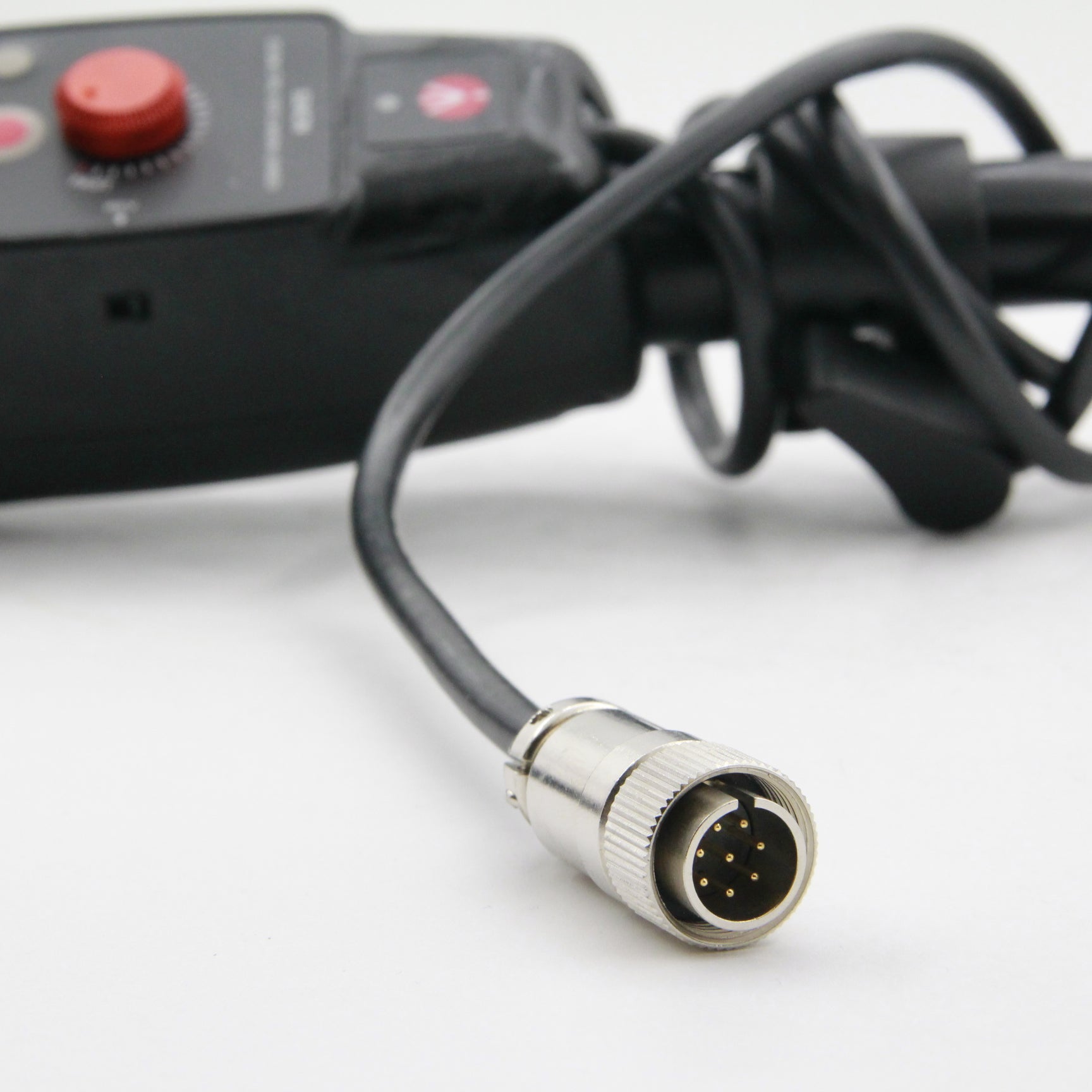 Used Manfrotto 524CN Remote Control for Canon 8-Pin ENG Lenses - Perfect for Professional Videography & Broadcast Camera Operation