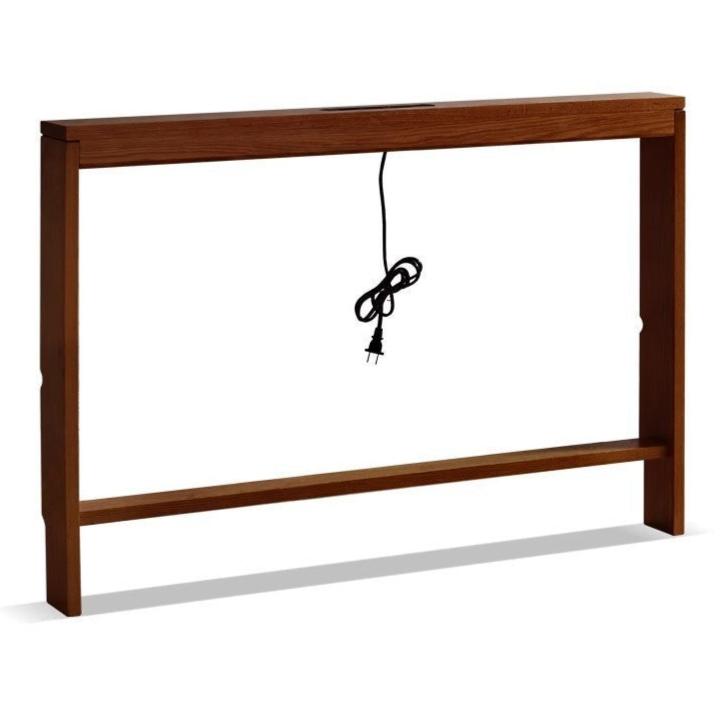 39.3x5.9x26.7 inch / 100x15x68 cm / Walnut color / storage rack depth