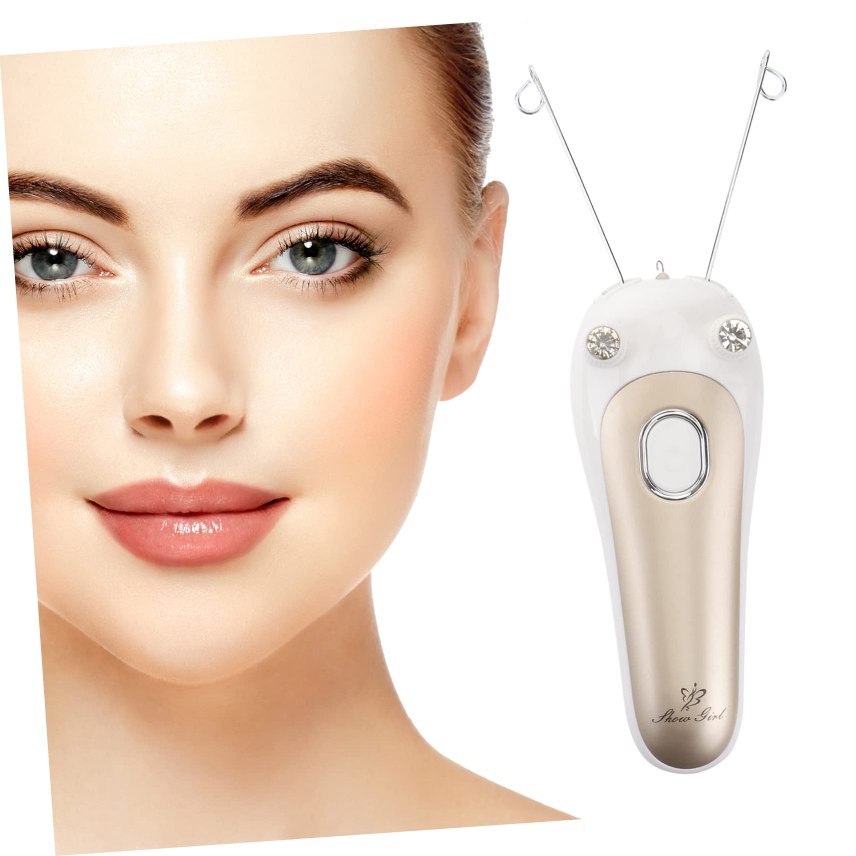 DOITOOL Electric Facial Hair Remover for Women - USB Rechargeable Eyebrow & Face Shaver Trimmer Epilator - Perfect for Travel, Home & Salon Use