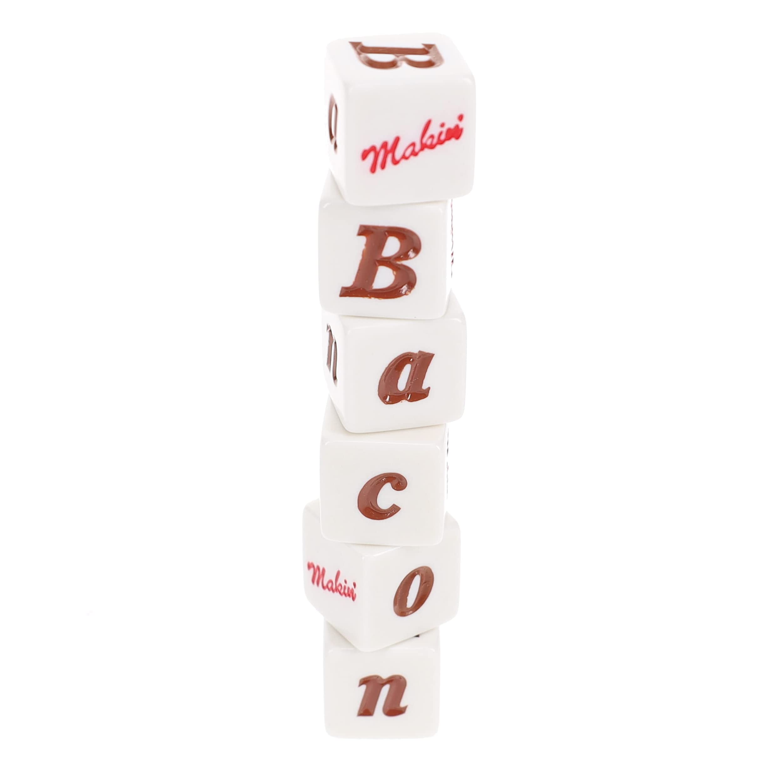 **Makin' Bacon Dice Game - Fun Family Board Game for Adults & Kids - Perfect for Parties, Game Nights & Travel**
