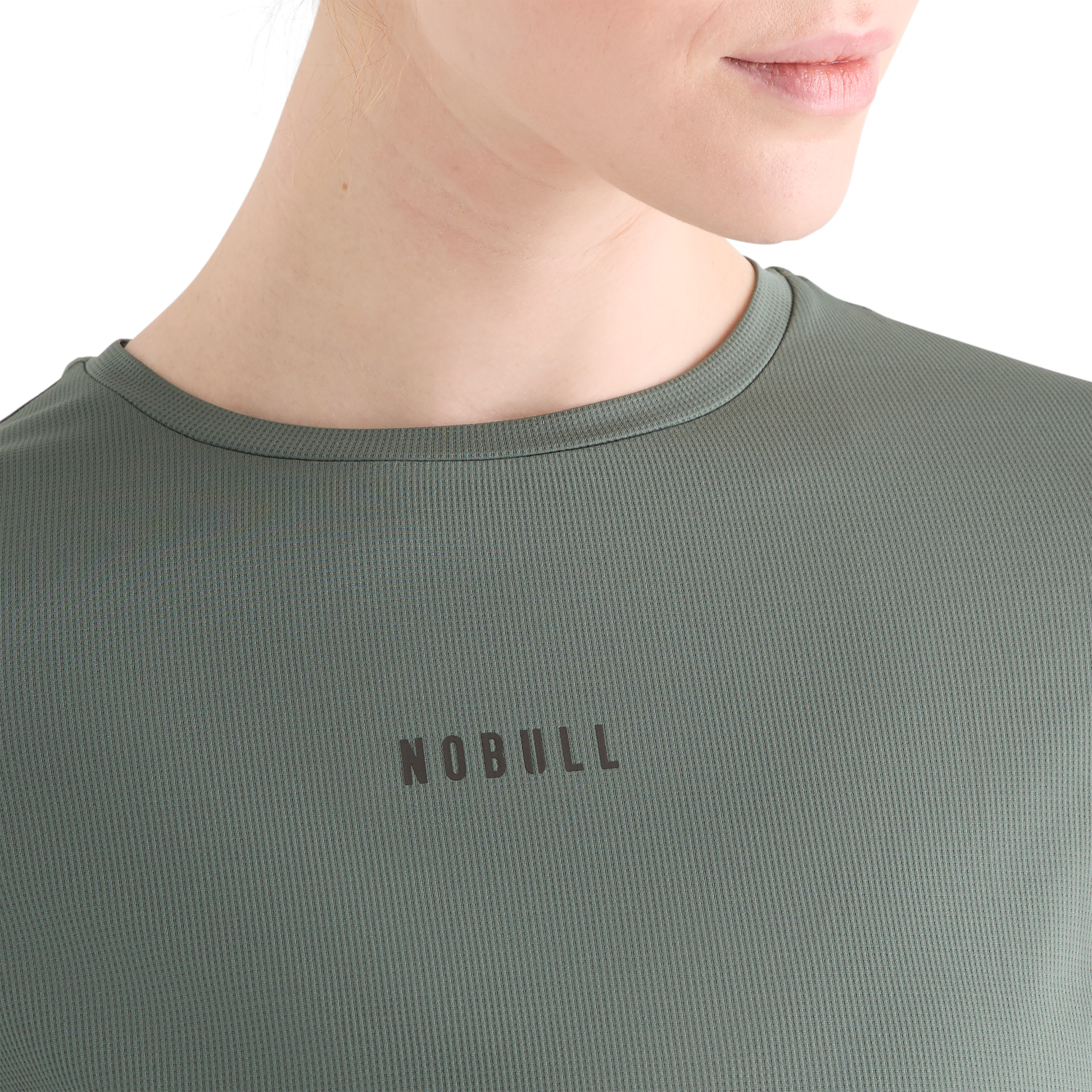 Deltapeak® Women's Micro Textured Tee - Soft & Breathable Short Sleeve Shirt for Casual Wear, Workout & Everyday Comfort
