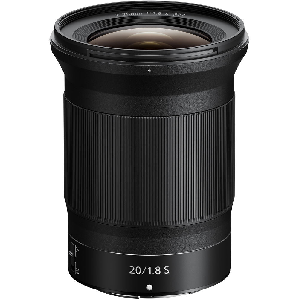 Nikon NIKKOR Z 20mm f/1.8 S Wide-Angle Prime Lens for Z-Mount Cameras - Perfect for Landscape, Astro & Low-Light Photography
