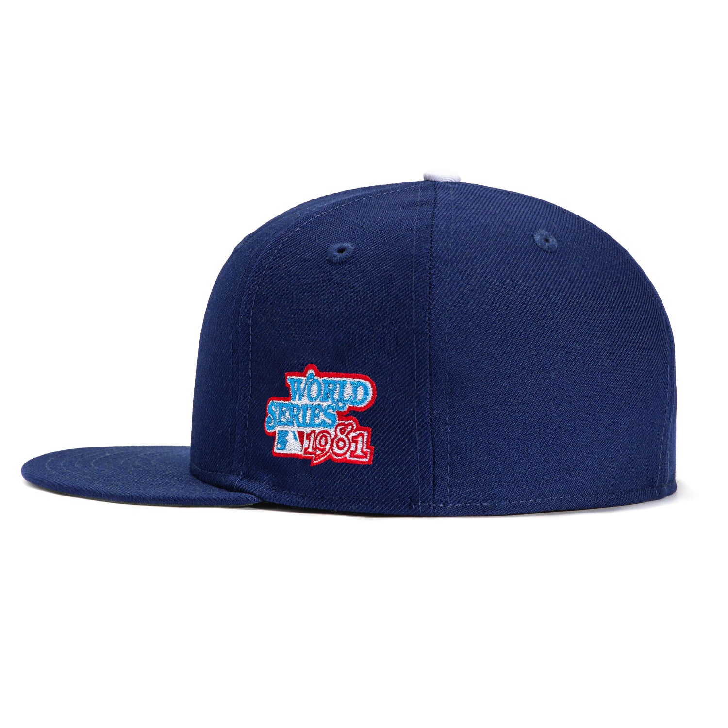 New Era 59Fifty Los Angeles Dodgers 1981 World Series Patch Snapback Hat - Royal Blue - Official MLB Baseball Cap for Men & Women - Perfect for Games, Collecting & Streetwear Fashion